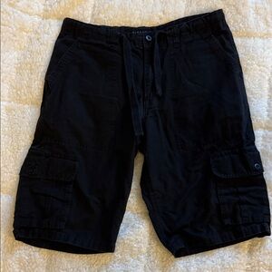 Sean John Men's Black Cargo Shorts